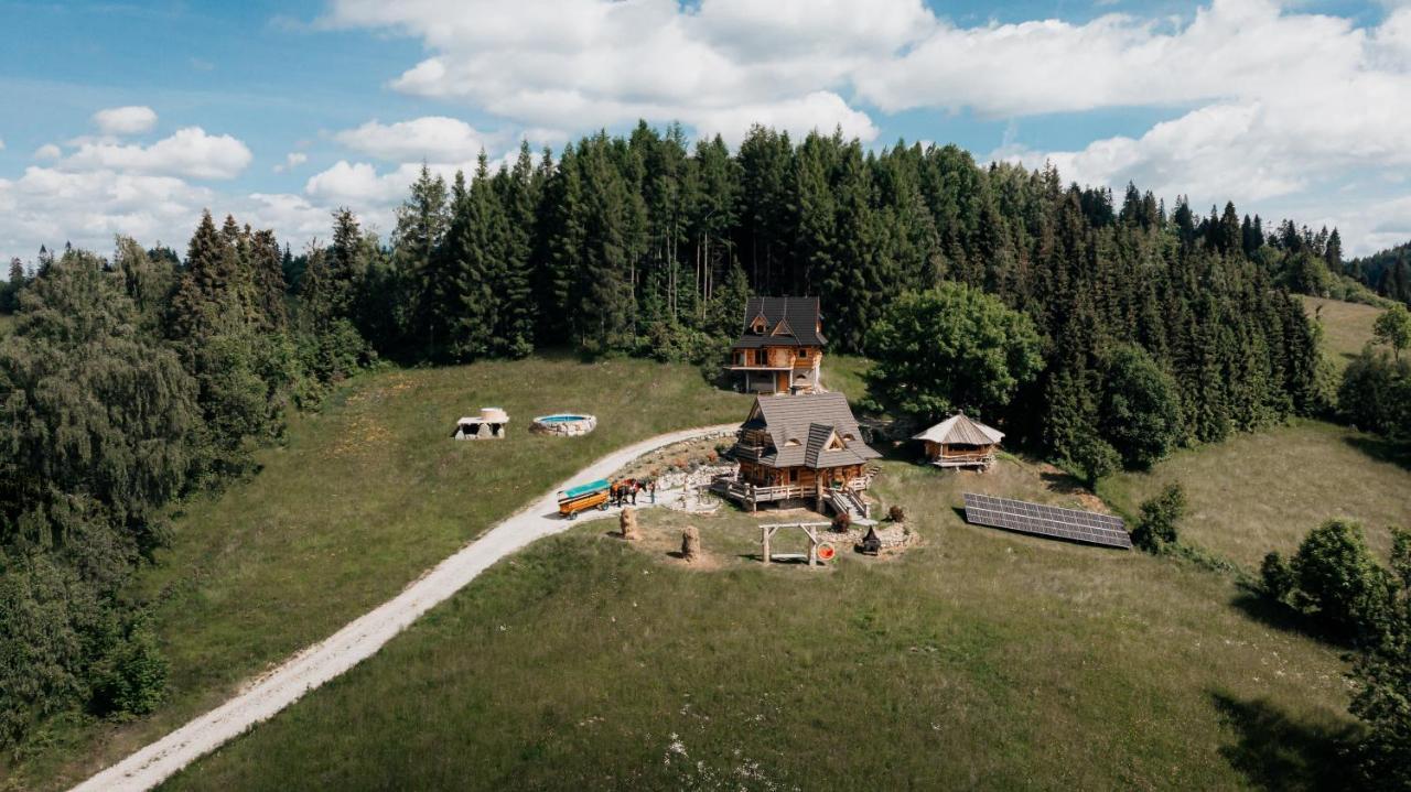 Jarogowka Stylowy Dom Goralski Obidowa Exteriér fotografie